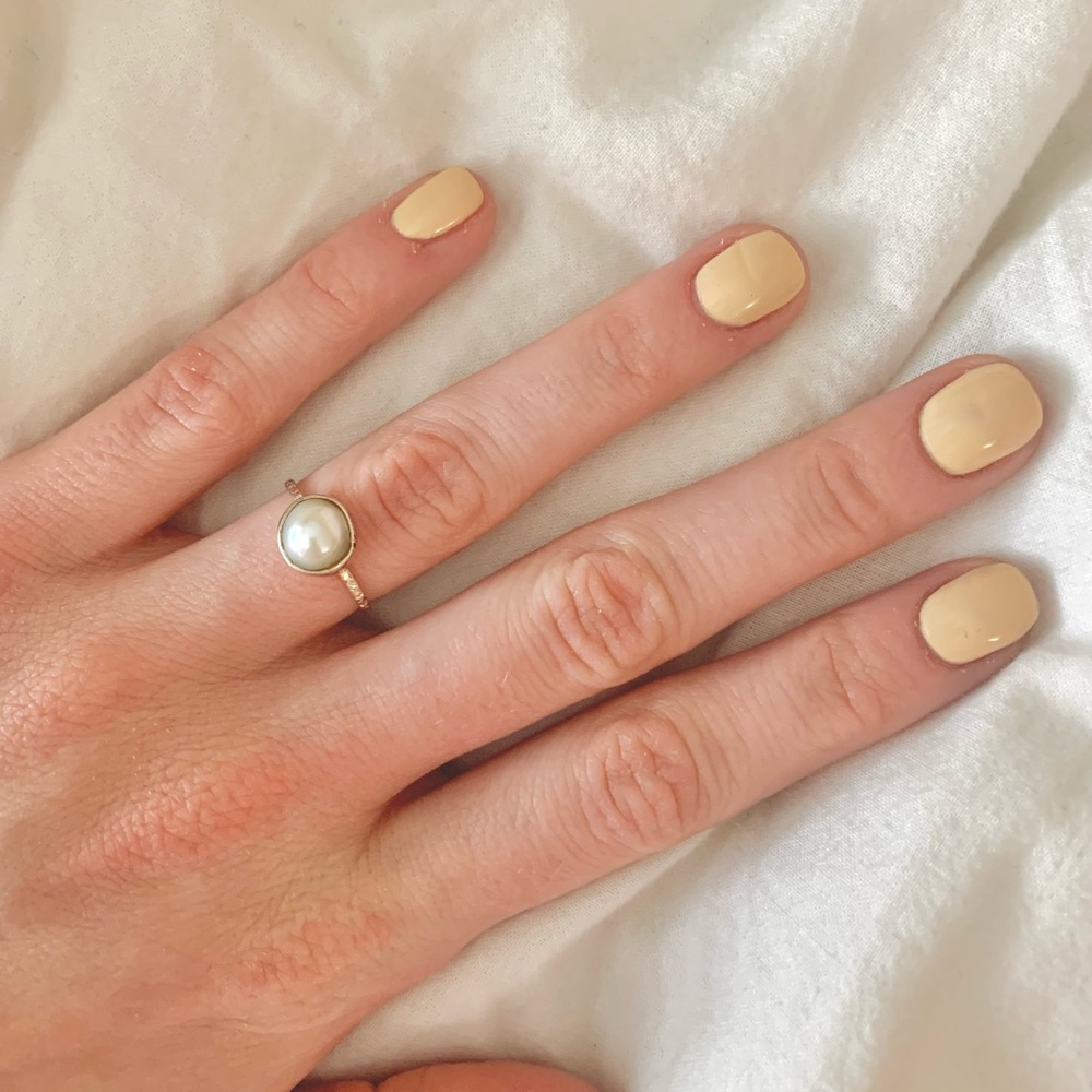 Pura Vida Silver Pearl Ring